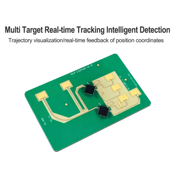HLK-LD2460 2T4R 24G Millimeter Wave High-precision Multiple Targets Human Perception Trajectory Tracking Radar Sensor Module